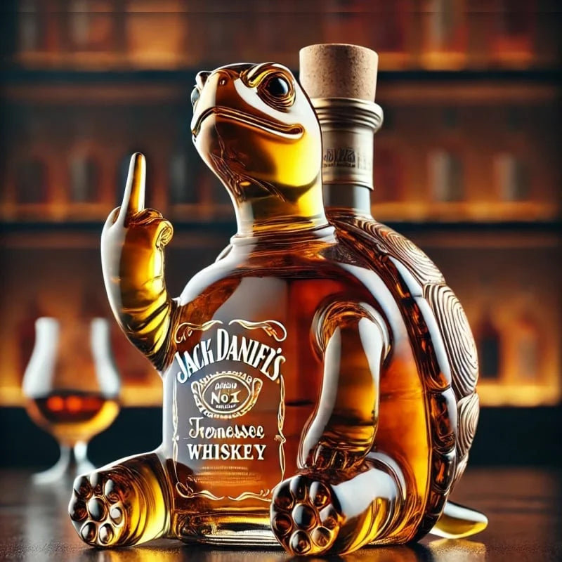 Middle Finger Duck Whiskey Glass (10oz)