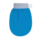 Medium fine sand, viscose fiber, silk like scrub gloves, shower towels, and special scrub mud that does not harm the skin
