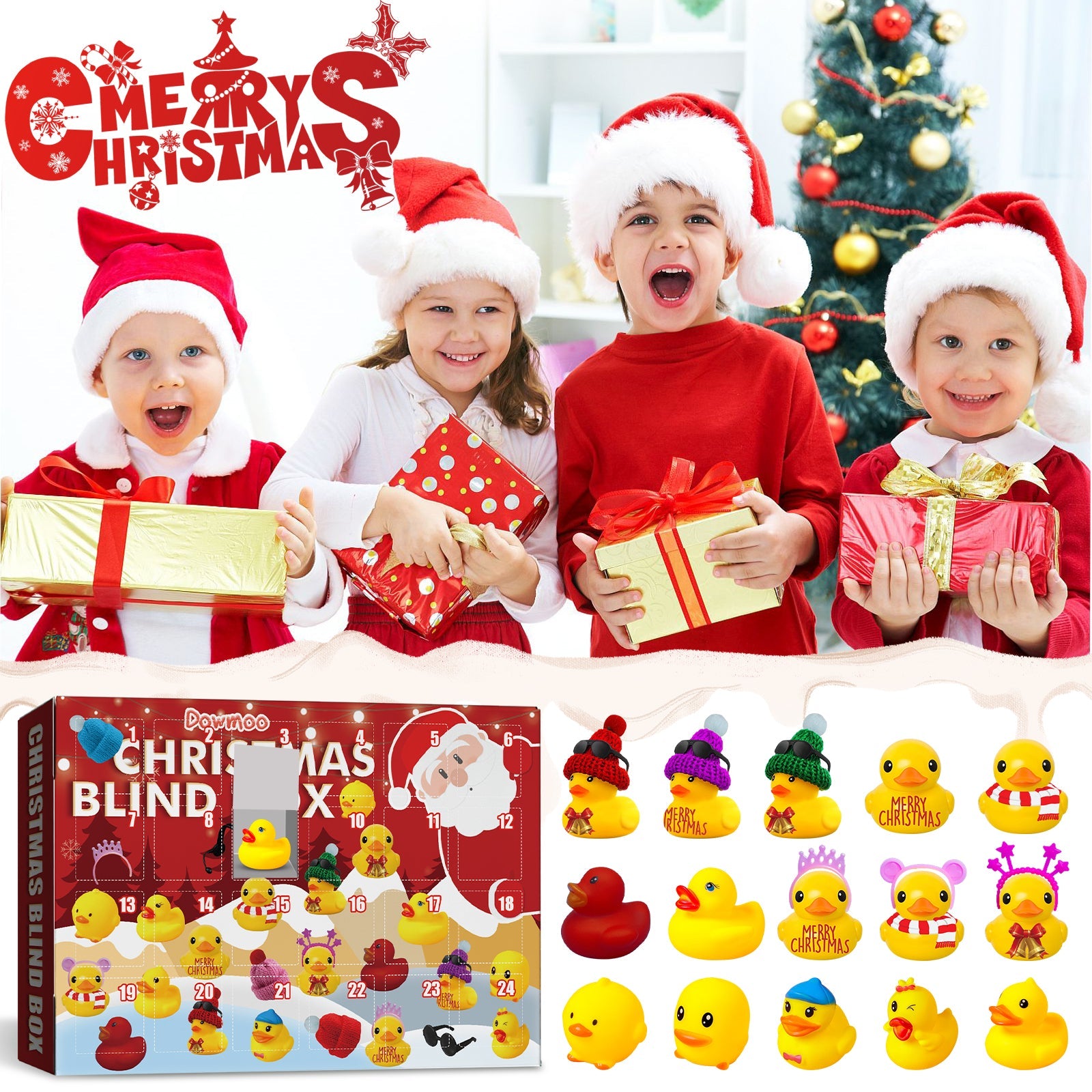 Christmas Duck Advent Blind Box (24 Days)
