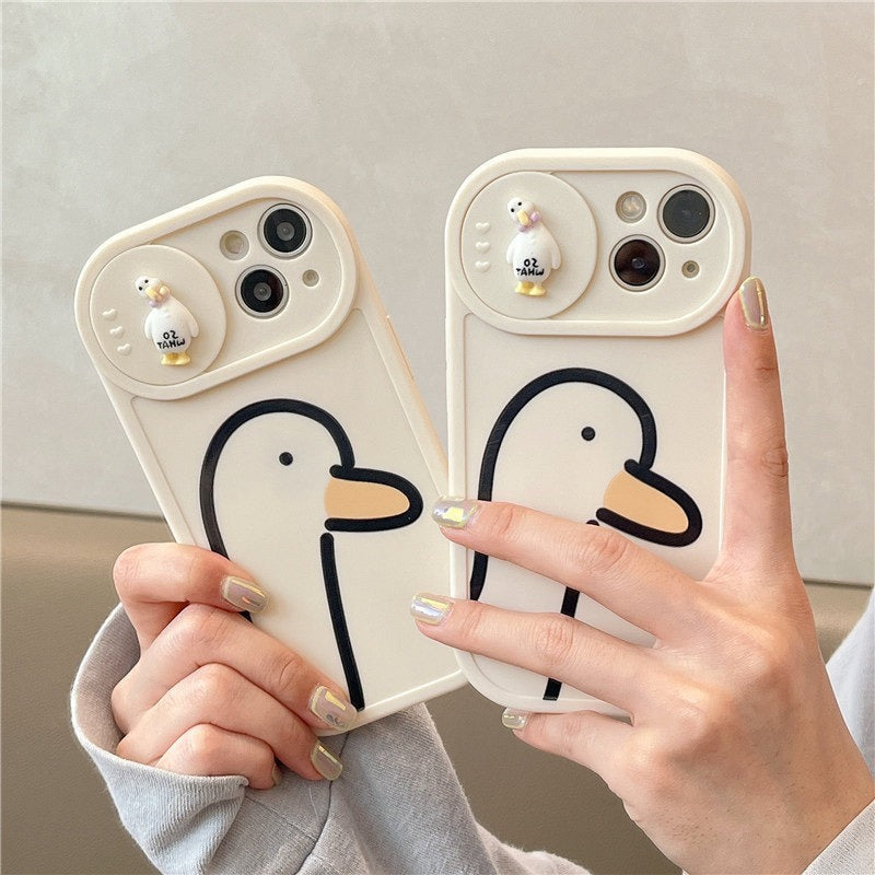 3D Duck iPhone Case (Push-Window)