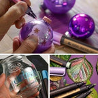 10-Piece: Metallic Paint Marker Pen Permanent