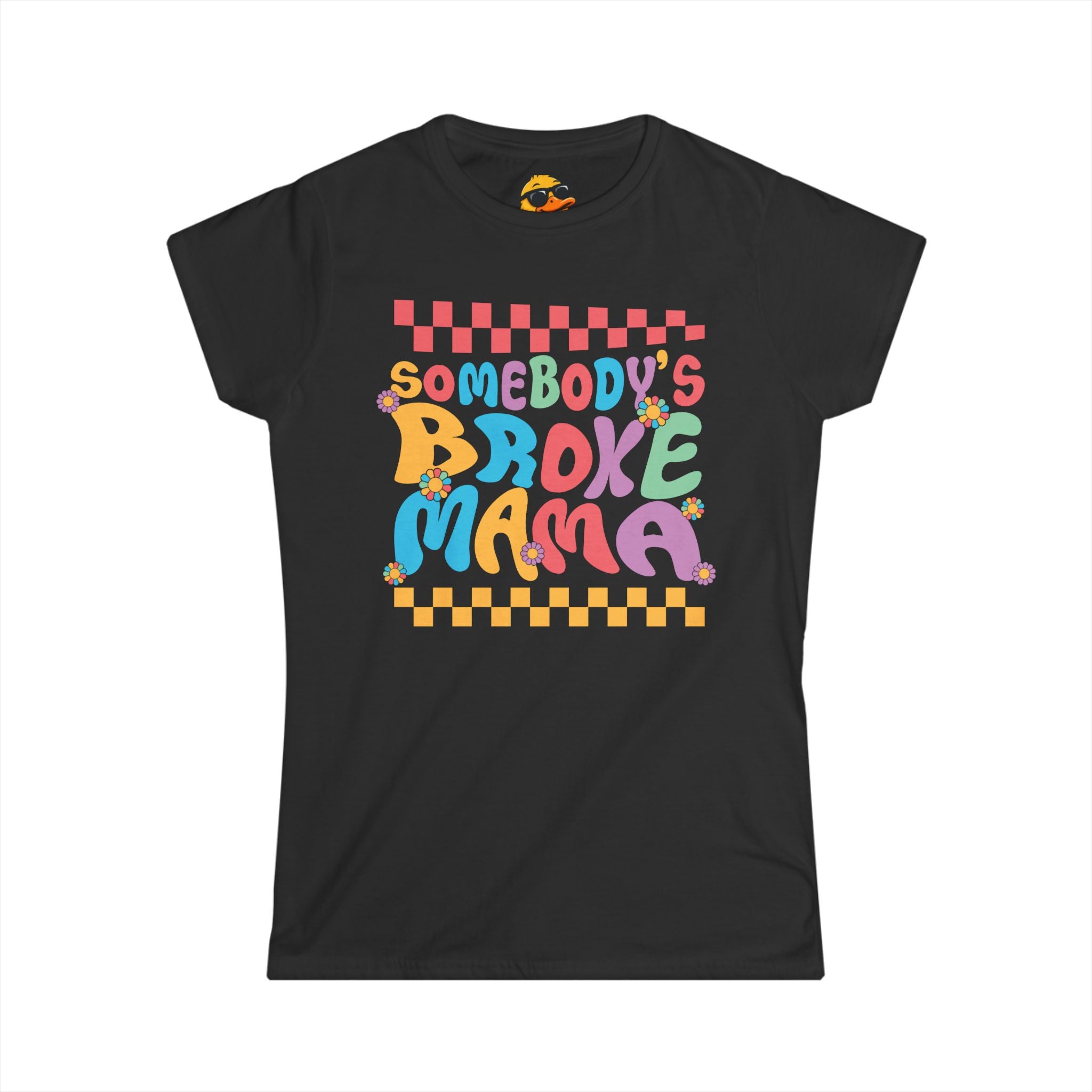 Retro Broke Mama - Women's Tee