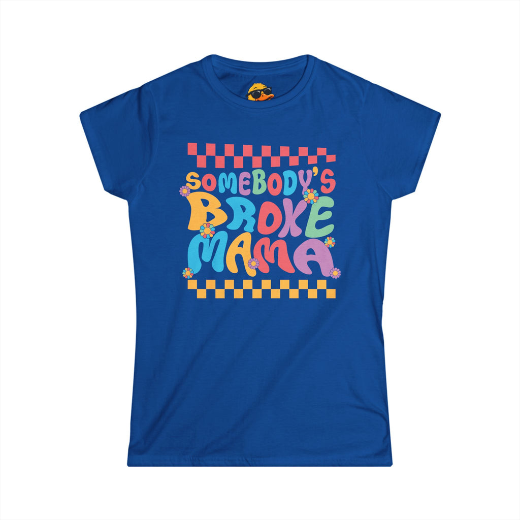 Retro Broke Mama - Women's Tee