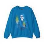 Green Flame Hoodie - Crewneck Sweatshirt