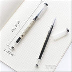 12-Piece Set: 0.35mm Water-based Pen Gel Pen