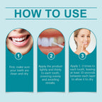 Instant Tooth Whitening Tooth Paint, Bright Teeth Clean Tartar Very Well Tooth Dirt Teeth Yellow Gentle Lasting And Fresh Smell