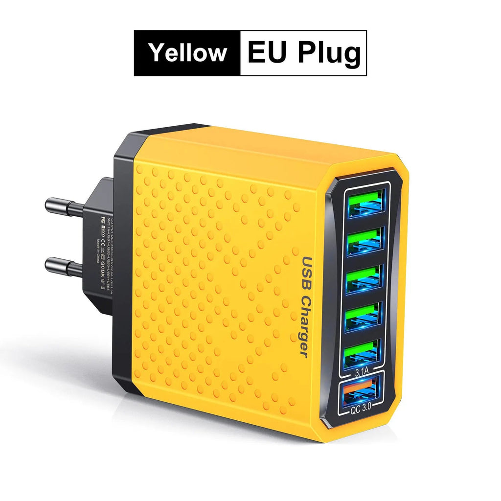 6 in 1 USB Charger