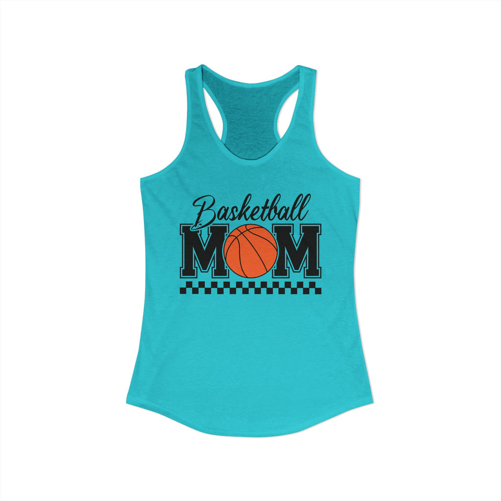 Basketball Mama Checkered - Tank