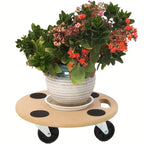 2-Piece: Furniture Moving Dolly Heavy Duty Wood Rolling Mover