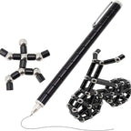 2-Pack: Decompression Magnet Metal Pen