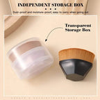 2-Pack: Liquid Foundation Makeup Brushes