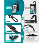 2-Pack: Universal Mobile Phone Waterproof Case