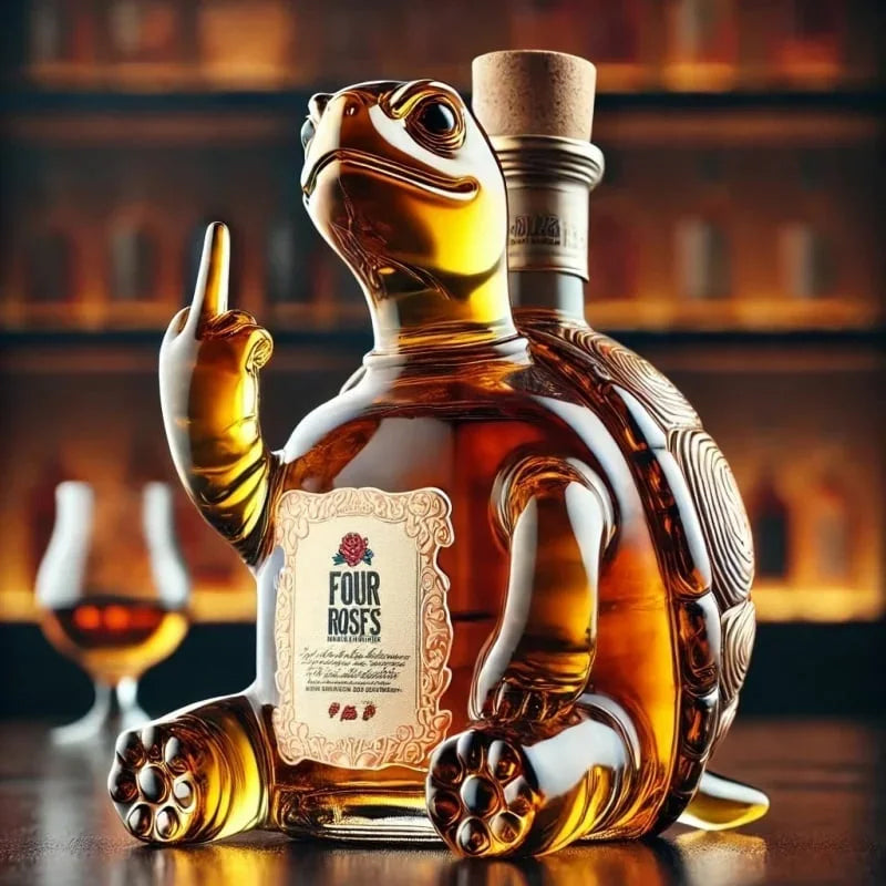 Middle Finger Duck Whiskey Glass (10oz)