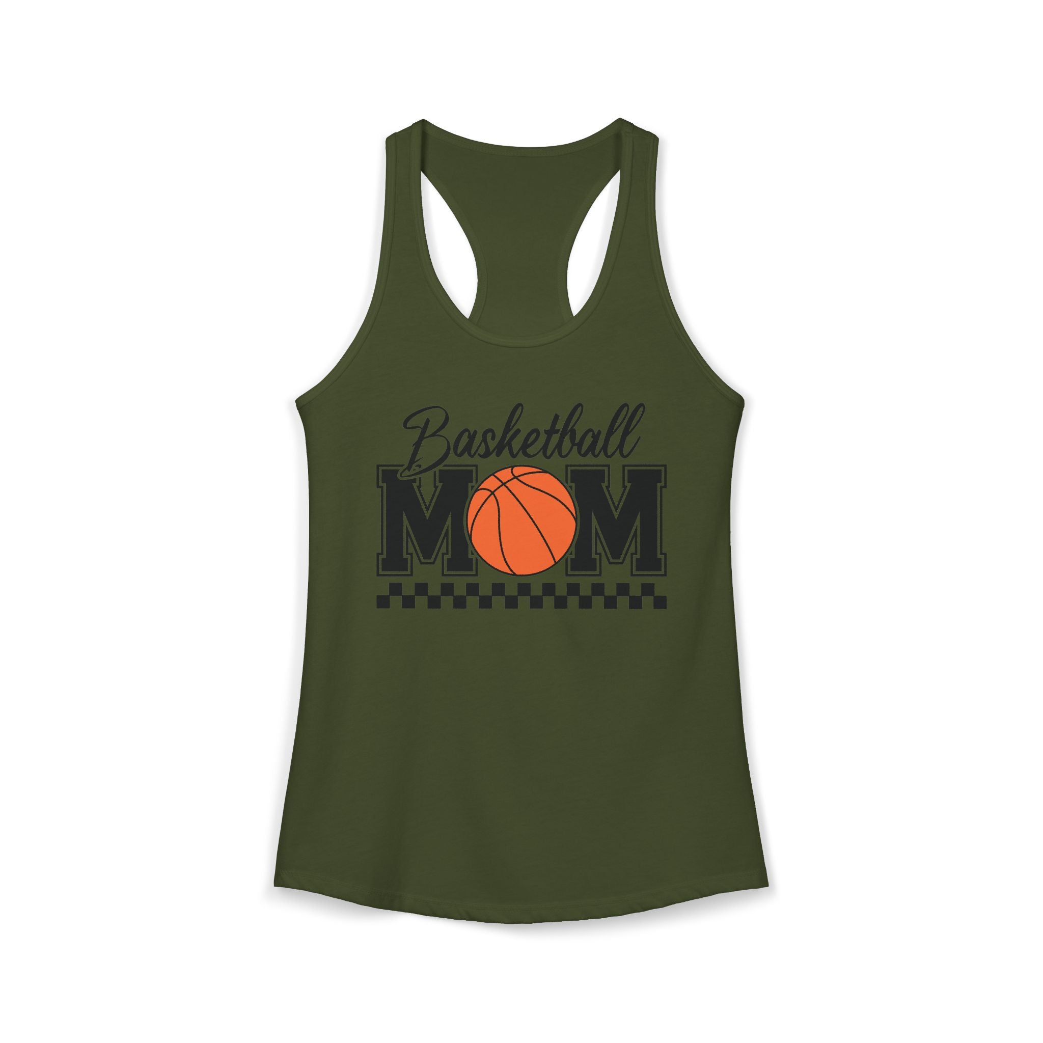 Basketball Mama Checkered - Tank