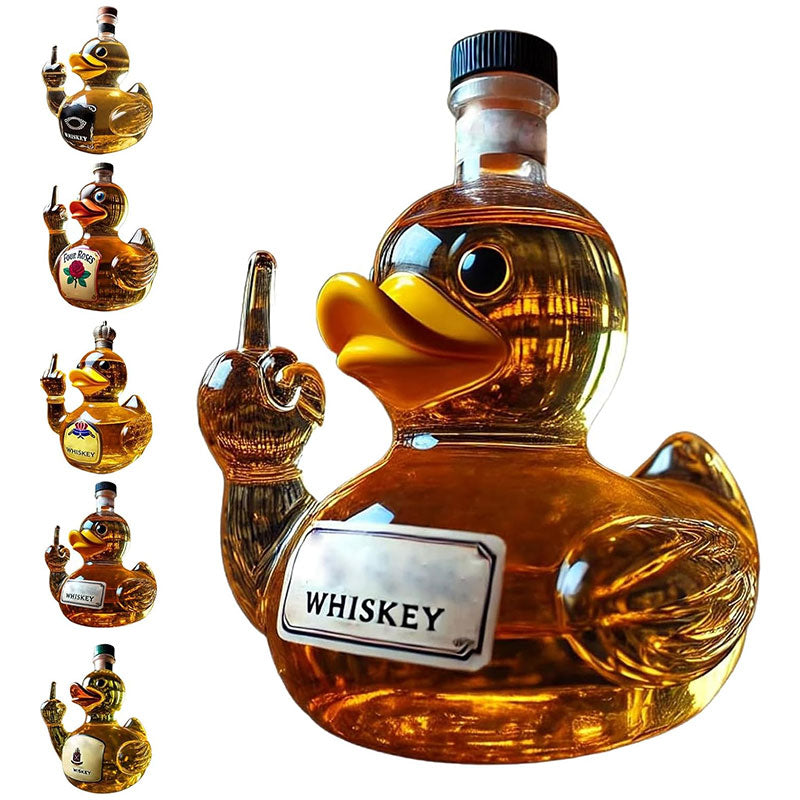 Middle Finger Duck Whiskey Decanter (10oz)