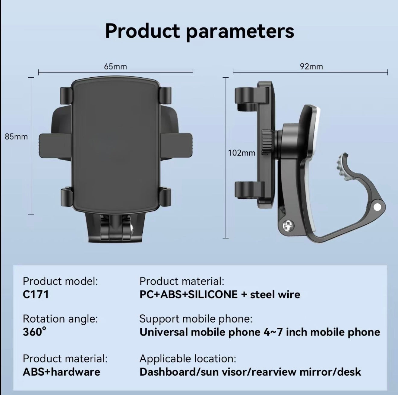 GripMax 360 Car Mount