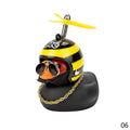 Car Duck with Helmet – Dashboard Rubber Duck