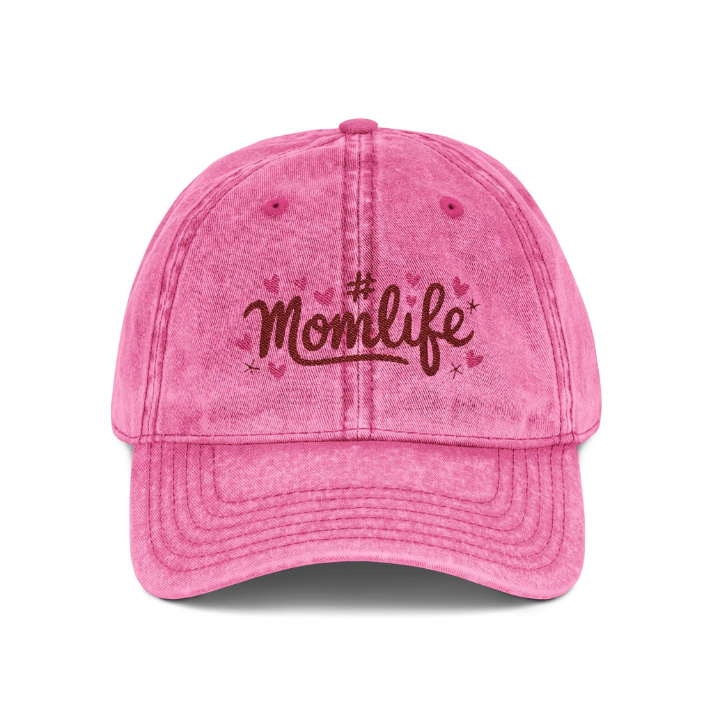 Mom Life Vintage Cap