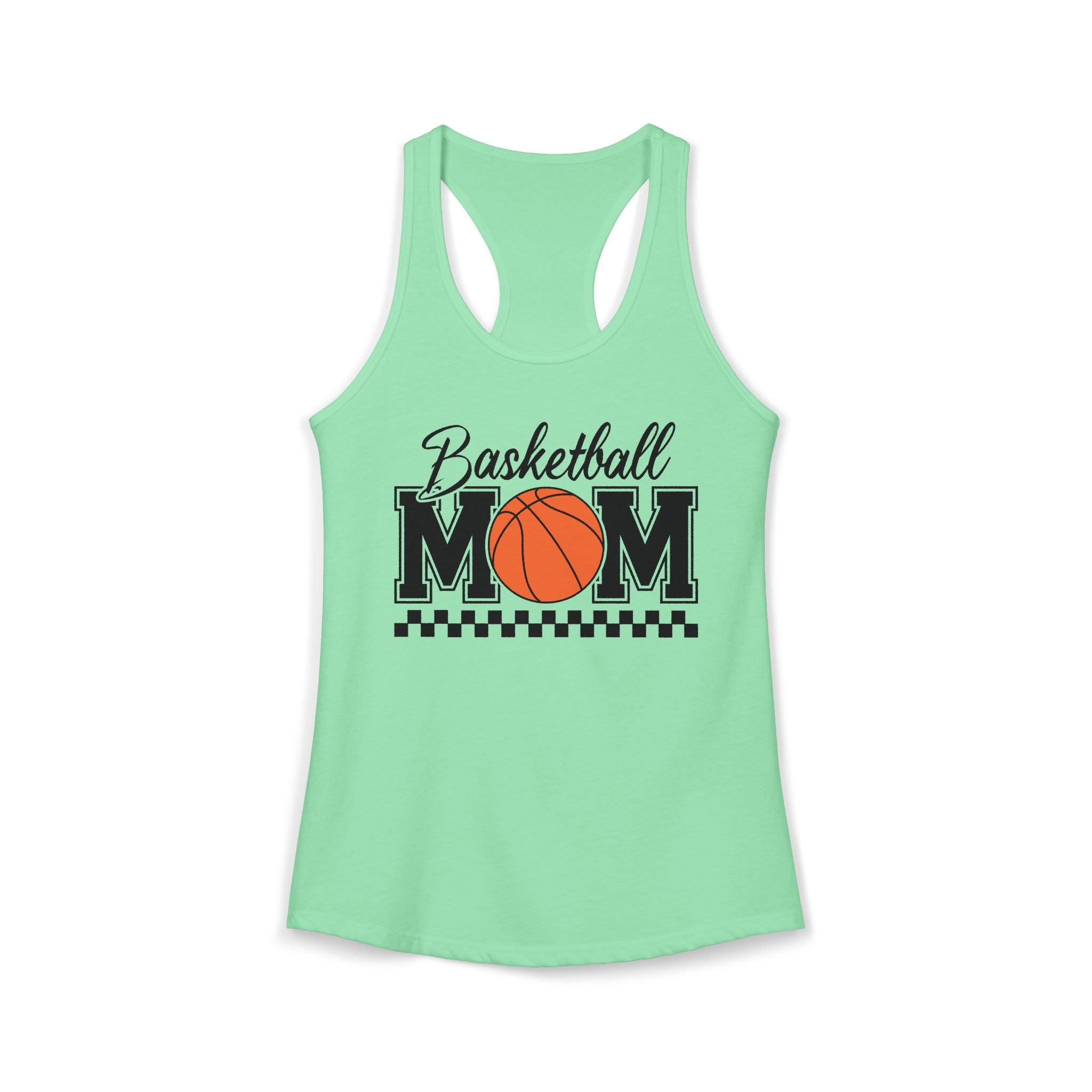 Basketball Mama Checkered - Tank