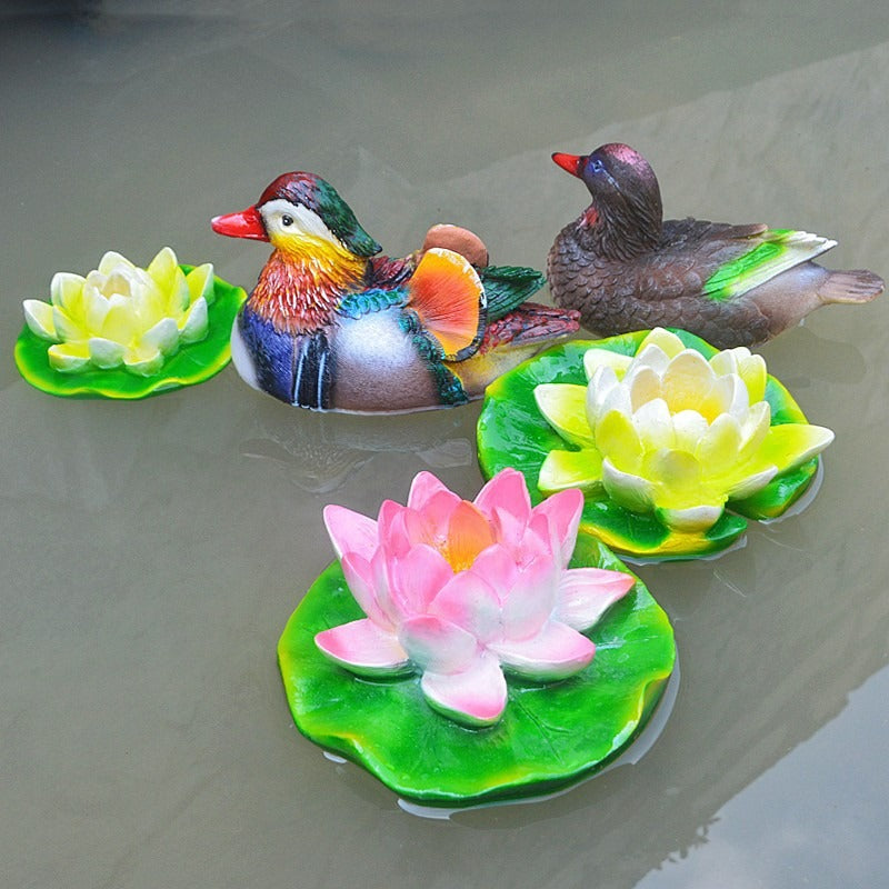 Floating Mandarin Duck Pond Decoration