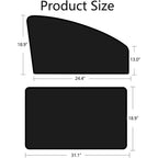 4-Pack: Car Side Window Sun Shades