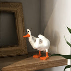 Middle Finger Duck Desk Statue
