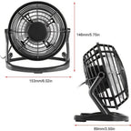 5-Inch USB Personal Desk Fan