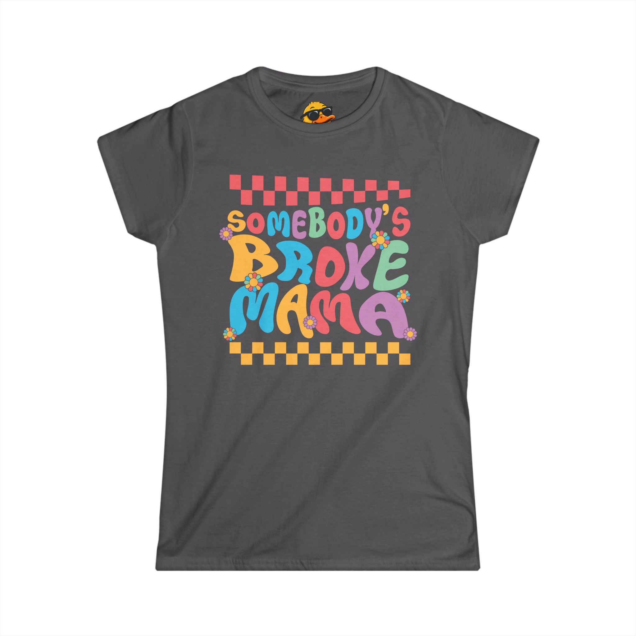 Retro Broke Mama - Women's Tee