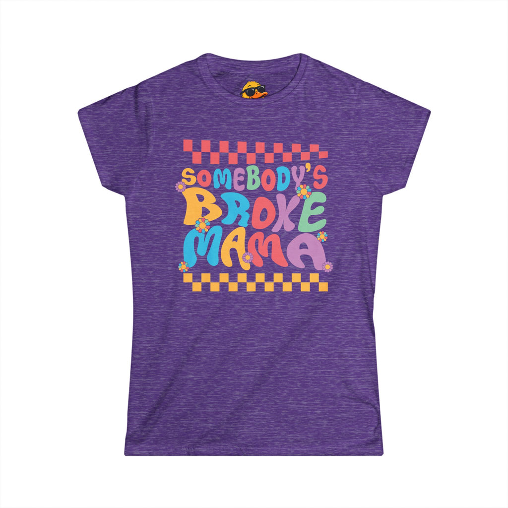 Retro Broke Mama - Women's Tee