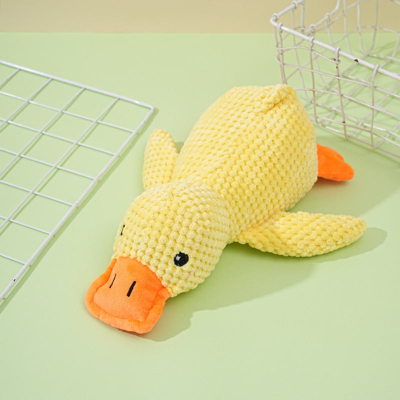 Plush Squeaky Duck Dog Toy