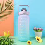 68 Oz Water Bottle with Time Marker