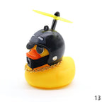 Car Duck with Helmet – Dashboard Rubber Duck