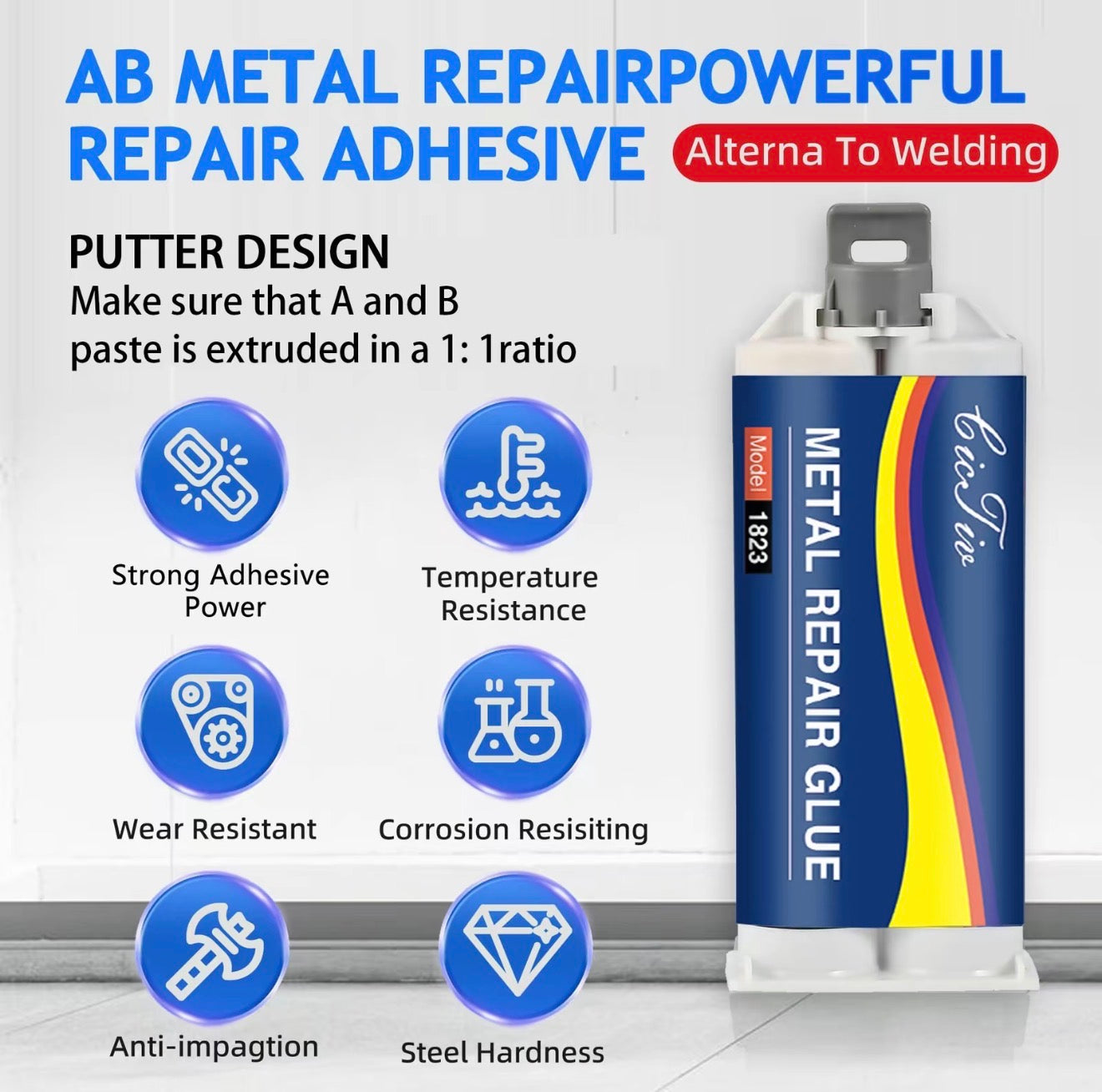 LiquidForge Metal Repair Glue