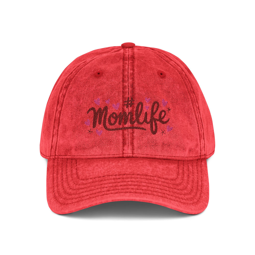 Mom Life Vintage Cap