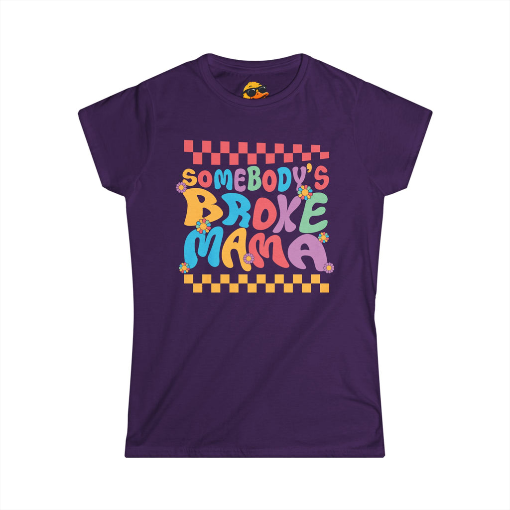 Retro Broke Mama - Women's Tee