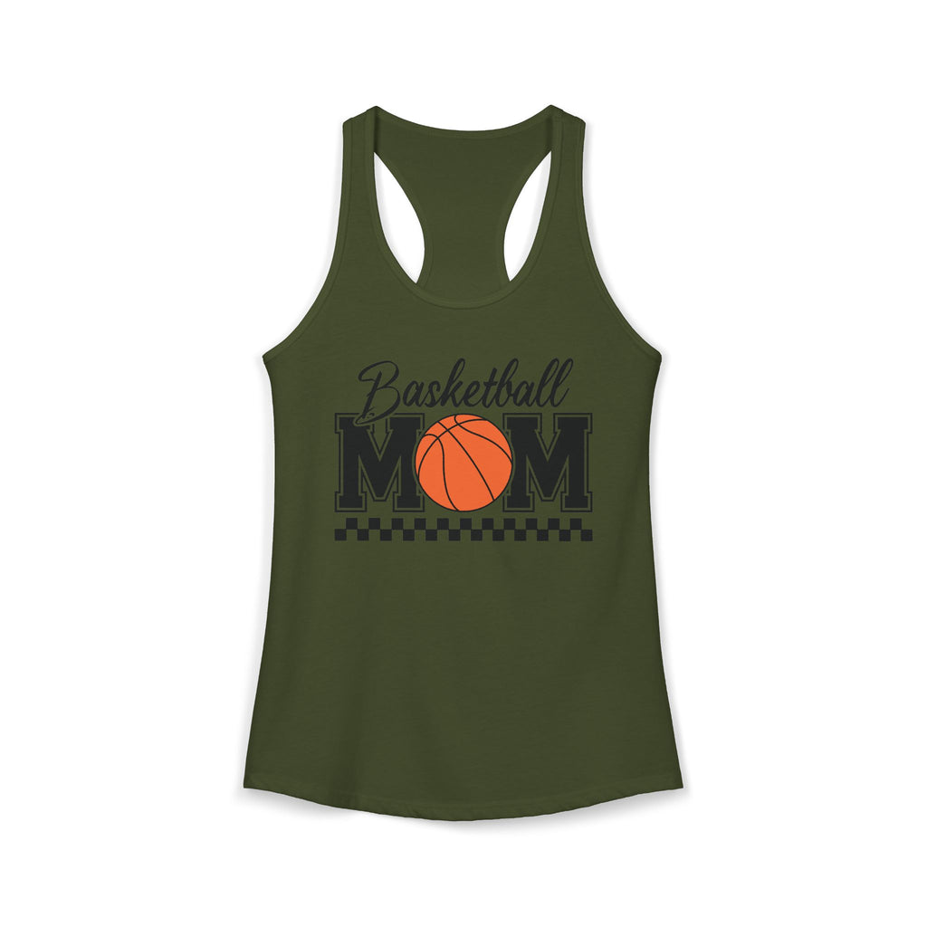 Basketball Mama Checkered - Tank