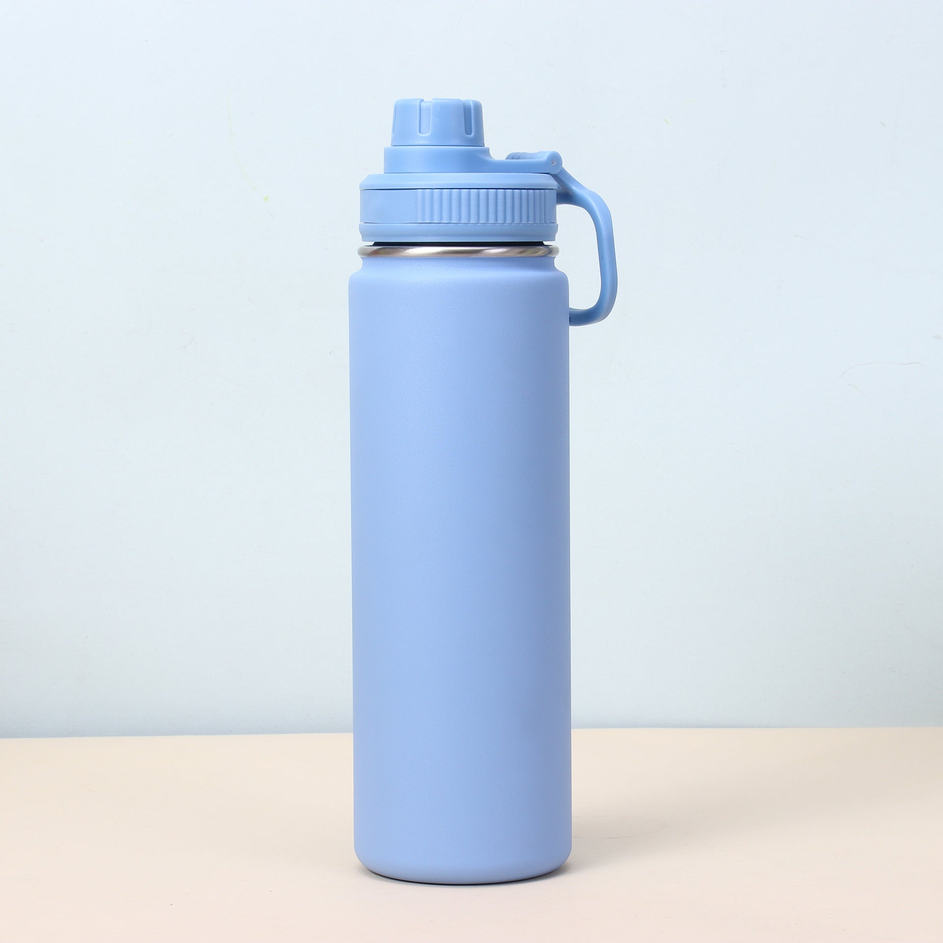 304 stainless steel double-layer vacuum portable household thermos cup