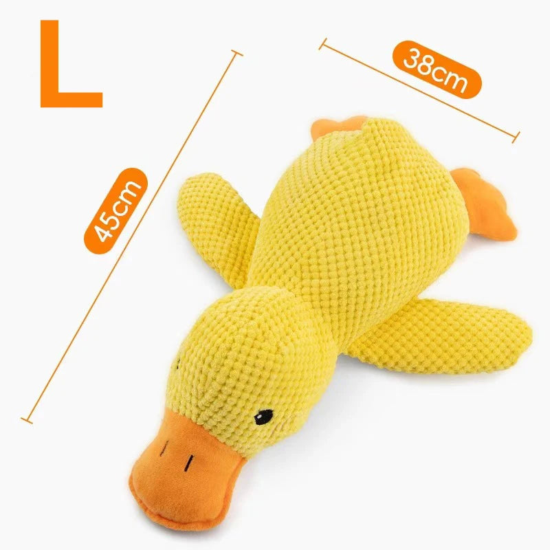 Plush Squeaky Duck Dog Toy