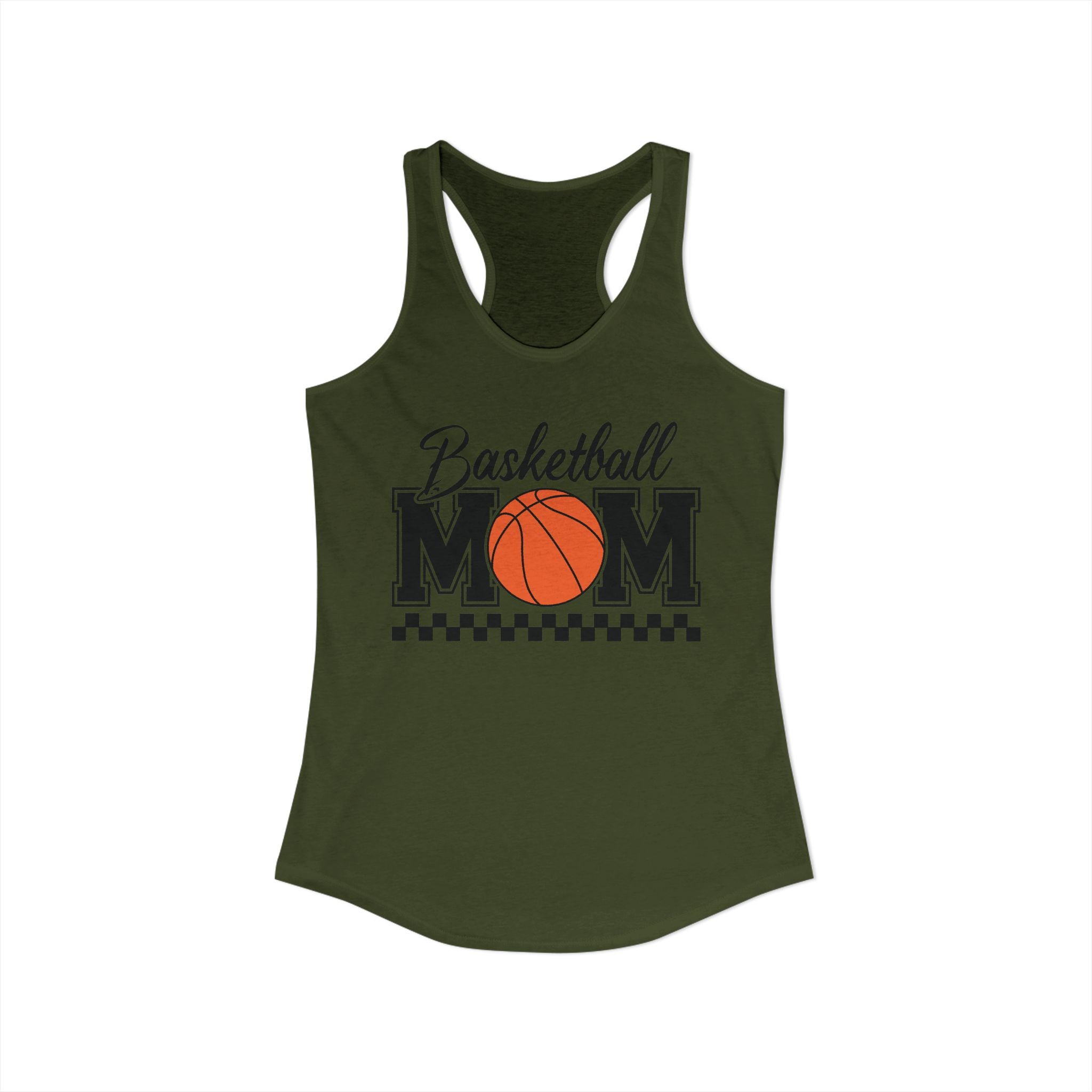 Basketball Mama Checkered - Tank