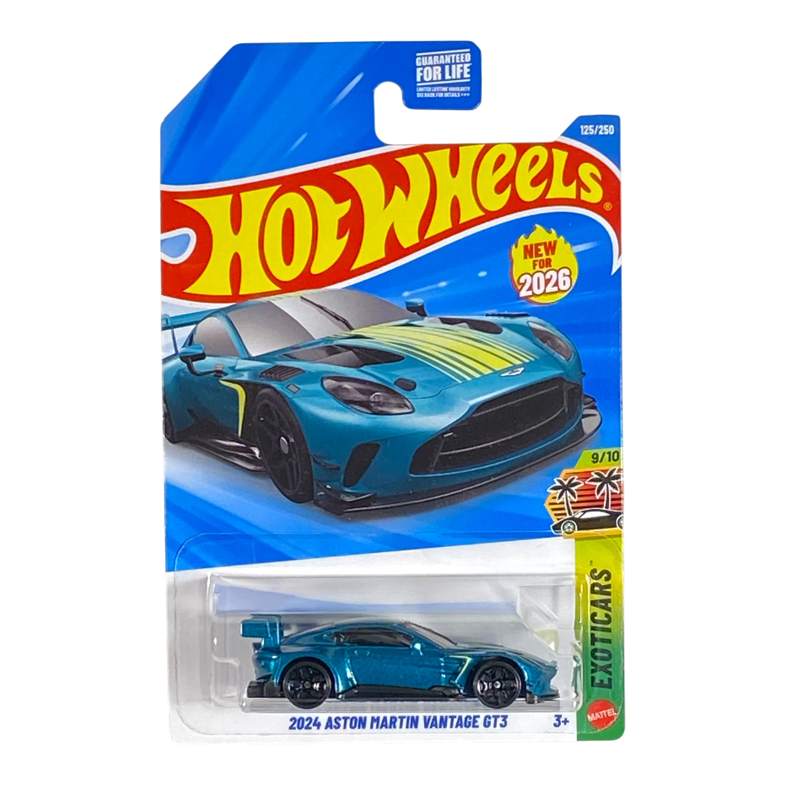 Hot Wheels 2024 Aston Martin Vantage GT3 - Exoticars Series 9/10