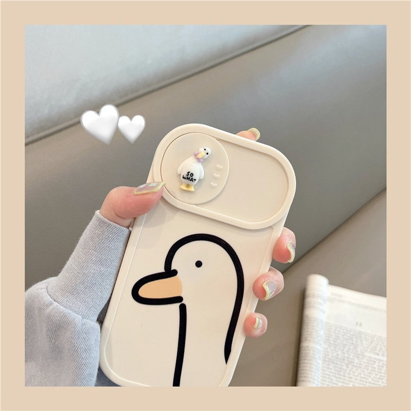 3D Duck iPhone Case (Push-Window)