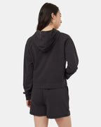 French Terry Cropped Hoodie