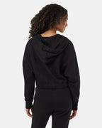 TreeTerry Oversized Cropped Zip Hoodie