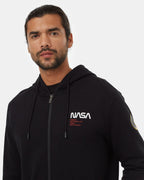 Shuttle Patch Zip Hoodie