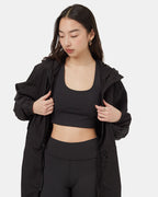 Recycled Nylon Long Jacket