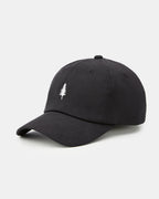 Tree Embroidery Tencel Peak Hat