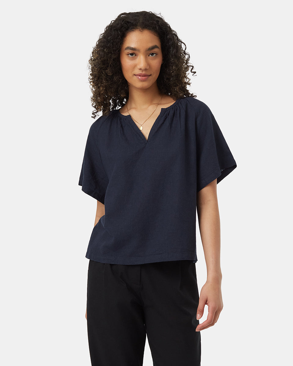 Hemp Popover Shirt