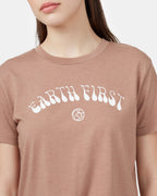 Earth First Cropped T-Shirt