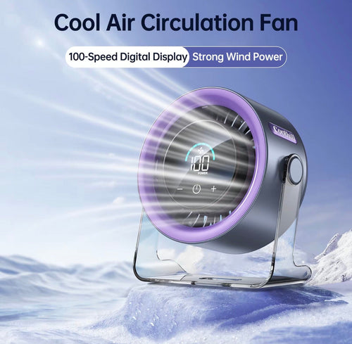 TurboCool Desk Fan