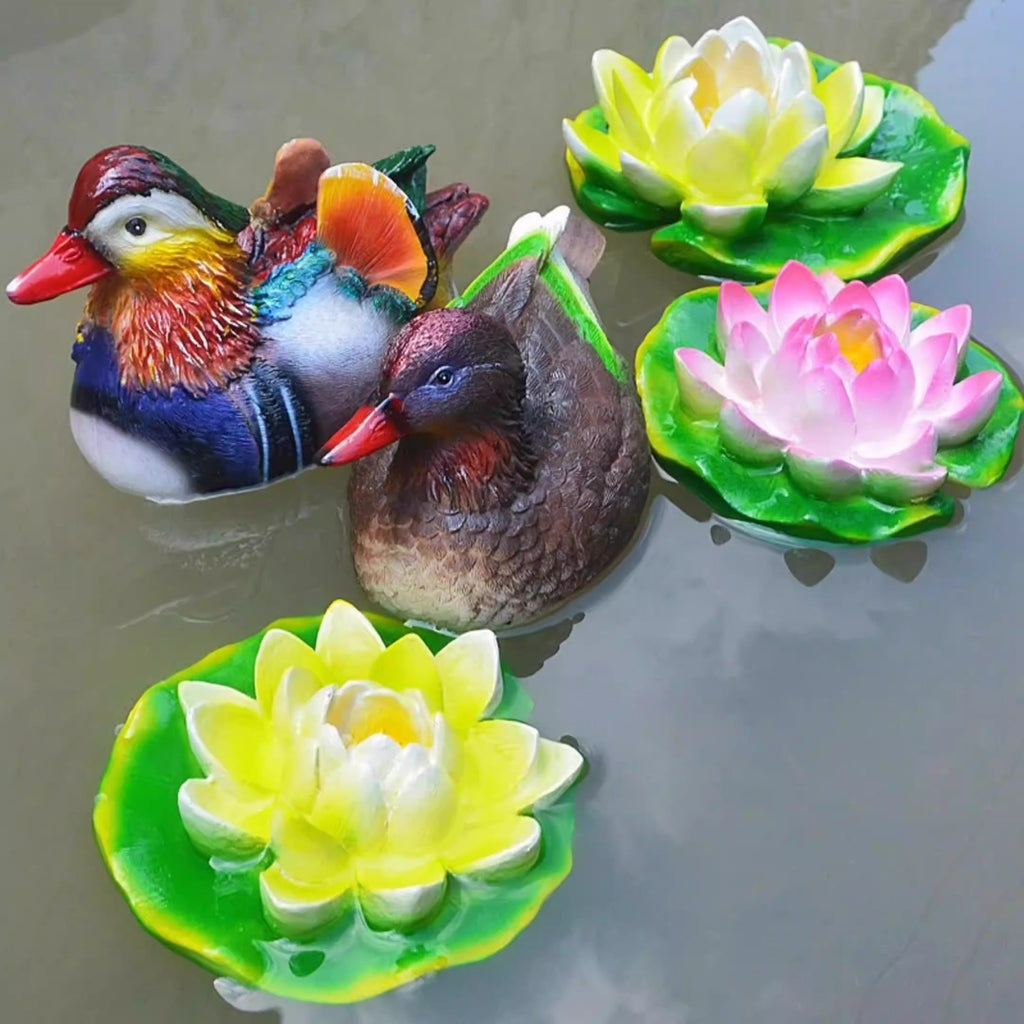Floating Mandarin Duck Pond Decoration